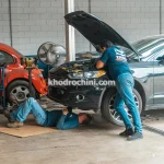 تعمیرگاه اتوکار خدمات سرویس کی ام سی و ام وی ام در غرب تهران